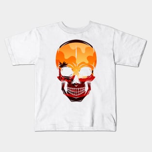 SUMMER SKULL Kids T-Shirt